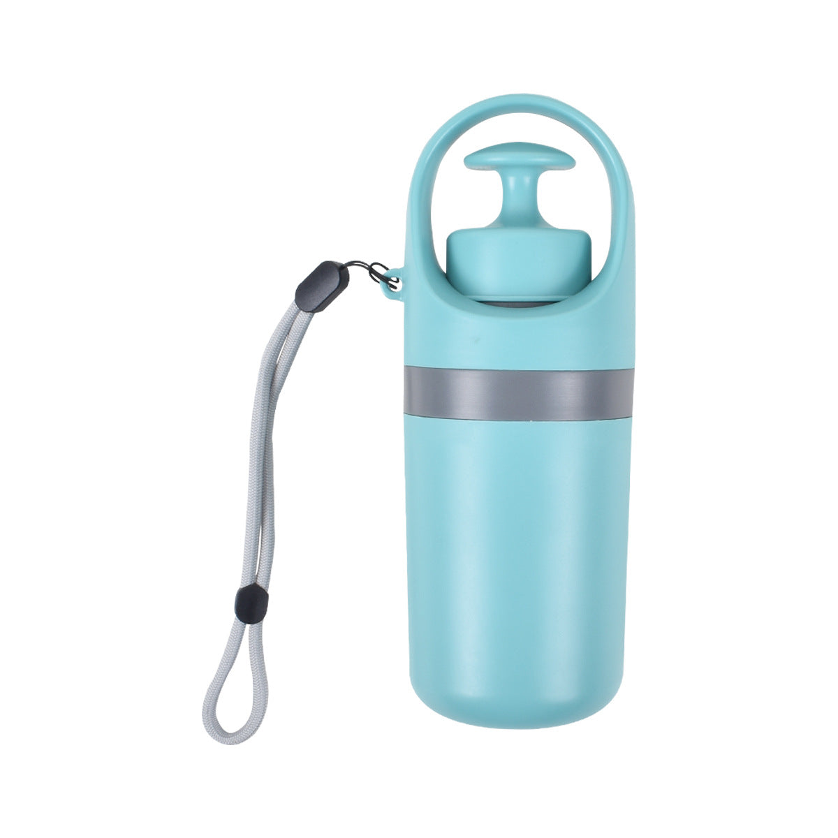 Portable Lightweight Dog Waste Scooper with Integrated Poop Bag Dispenser and Eight-Claw Shovel for Pet Clean-Up Solutions