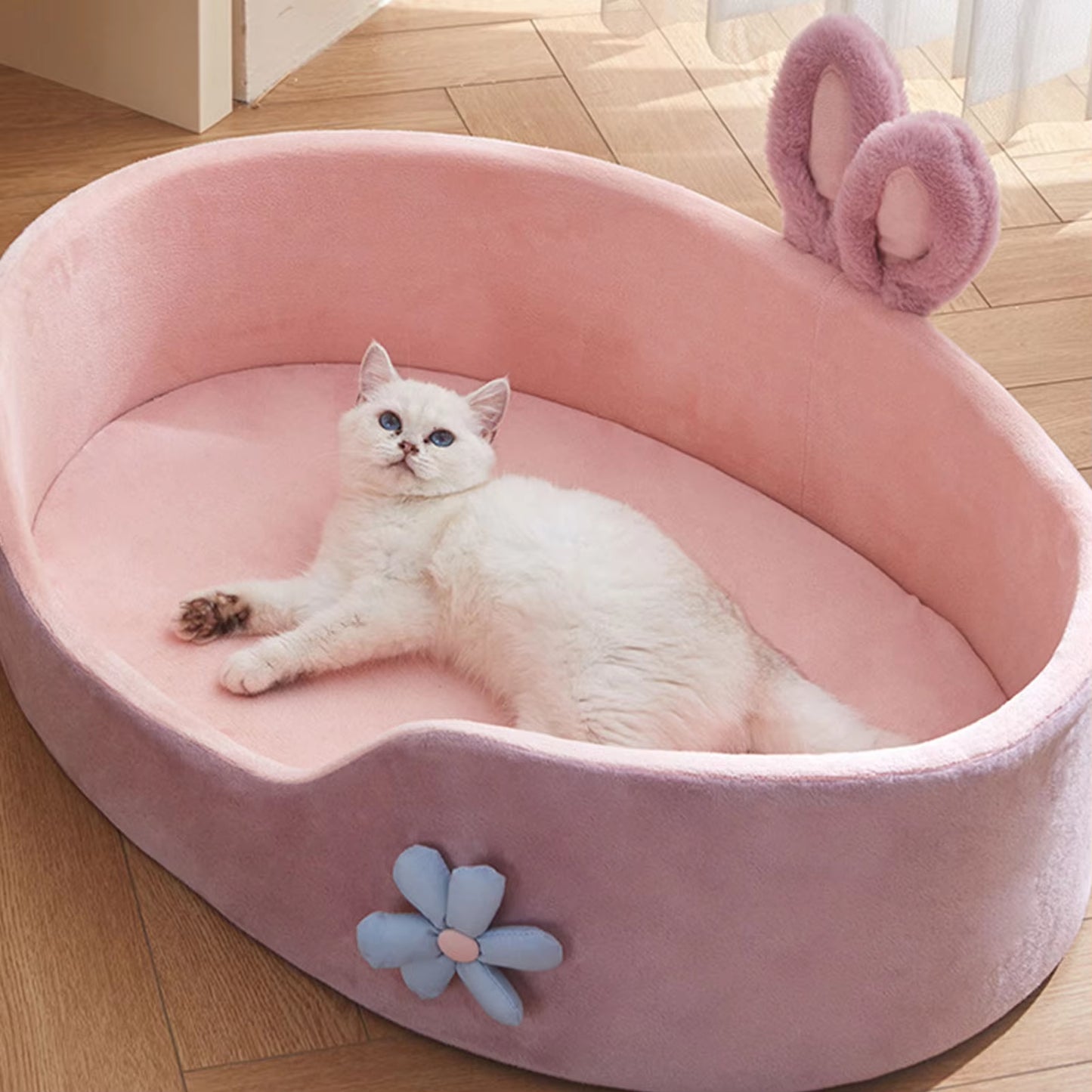 Cama Desmontable y Lavable para Mascotas – Suave, Cómoda y Cálida, Ideal para el Descanso de Perros y Gatos en Todas las Estaciones.
