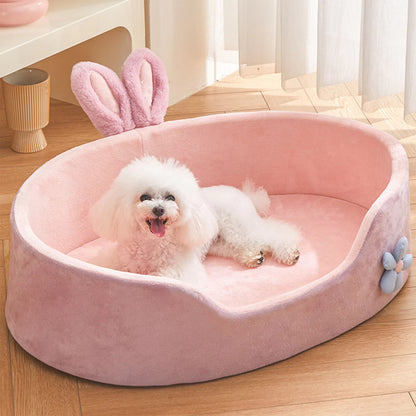 Cama Desmontable y Lavable para Mascotas – Suave, Cómoda y Cálida, Ideal para el Descanso de Perros y Gatos en Todas las Estaciones.