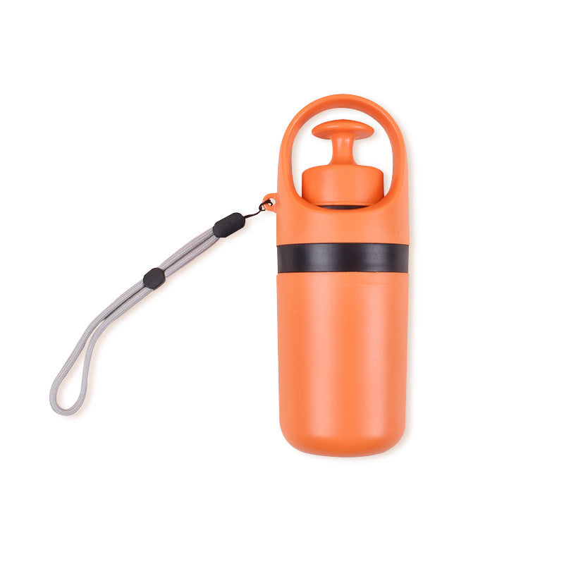 Portable Lightweight Dog Waste Scooper with Integrated Poop Bag Dispenser and Eight-Claw Shovel for Pet Clean-Up Solutions