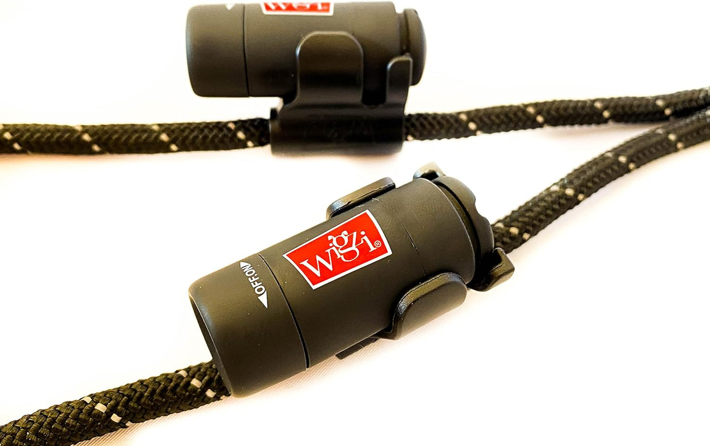 Automatic 360° Tangle-Free Dual Dog Leash with Gel Handle, Reflective Rope, and Optional LED Lights up to 25 Feet - Universal Size for Medium/Large Dogs, Black with Two Rechargeable Lights