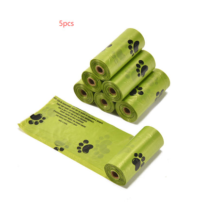 Portable Lightweight Dog Waste Scooper with Integrated Poop Bag Dispenser and Eight-Claw Shovel for Pet Clean-Up Solutions